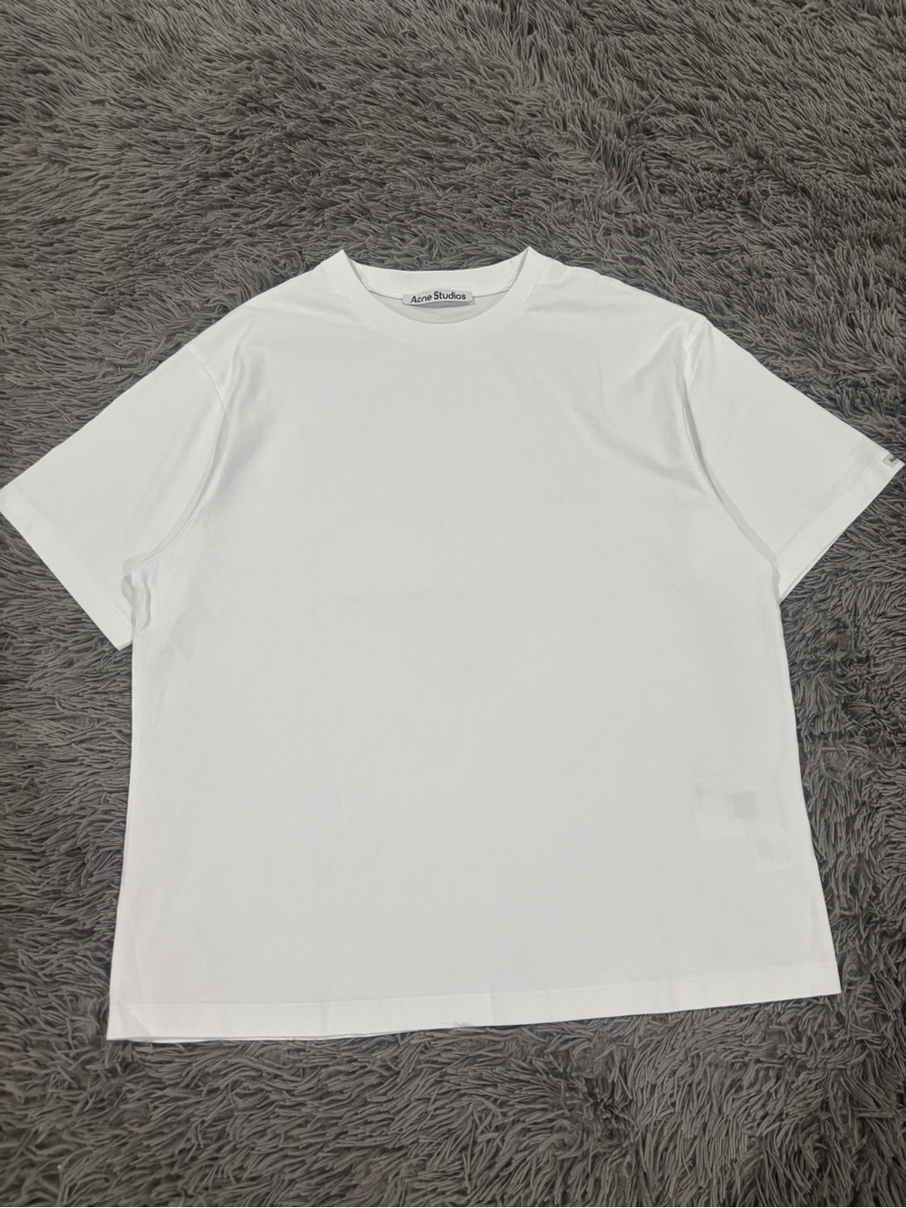 Acne Studios Cotton Tee - White